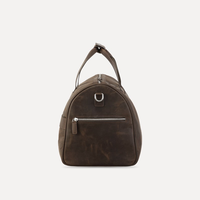 Sac de voyage en cuir de vachette personnalisé avec logo, fermeture éclair, en cuir véritable, prix avantageux, vente chaude, de Craft Creation BD