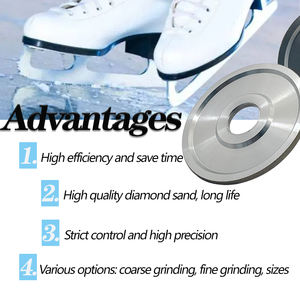 100 ז "מ r22 r16 גלגל יהלום r16 גלגל מחדד אלקטרומצופה cbn שחיקה עבור חידוד ילדים מחליקים ושכירות - Product Image 3