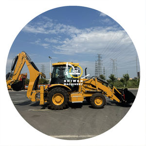 รถแบคโฮล้อหน้าขนาดเล็กสำหรับ420E 420F 420F2แมวใช้เวลาทำงานต่ำ - Product Image 1