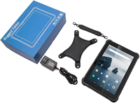 Tablet PC Industrial Resistente Dongji Star Android 16 de 10.1 Pulgadas, Escáner Impermeable, Lector de Códigos de Barras, RFID, NFC, UHF, 4G LTE
