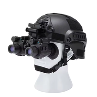 Télémètre laser anti-éblouissement monté sur la tête, vision nocturne HD infrarouge, grossissement 6,0x, indice de protection IP65, métal ABS, pour l'extérieur