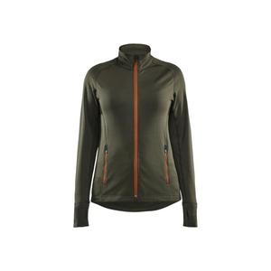 Blaklader-474525394240XXXL แจ็คเก็ตขนแกะผู้หญิงสีเขียวป่า/สนิม-EAN แจ็คเก็ตทำงาน7330509958025 - Product Image 3