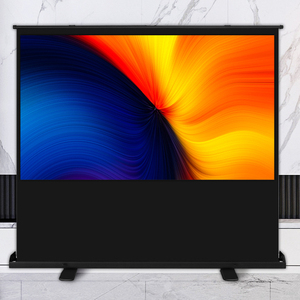 Proiezione manuale del proiettore portatile da 72 pollici Pull Up con piano di supporto che si alza per interni ed esterni 16:9 di <span class=keywords><strong>film</strong></span> di alta qualità - Product Image 4