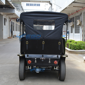 Coche Eléctrico Retro de 2 Filas Negro de Alto Rendimiento, Económico y de Gran Demanda para Uso Comercial, Bodas, Escenografía, Golf y Turismo - Product Image 6