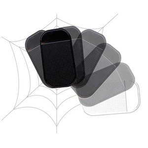 4S Store Silicone Anti-slip <b>Mat</b> <b>Large</b> Oval Car Air Vent Holder Random Color Anti-slip Feature - Product Image 2