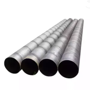 factory price API 5L X70 SCH80 large diameter 60" galvanized spiral steel round pipe for gas and oil fast delivery