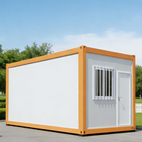 Unité de conteneurs empilables à double aile - Solution de campement multi-étages pour les chantiers de construction urbains
