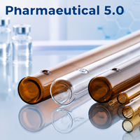 Tubes en verre borosilicate clair, ambré ou neutre à faible teneur en bor pour usage médical et pharmaceutique – Emballage de tubes en verre de qualité supérieure