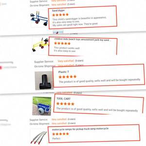 Carrelli da giardino tc4501 usati grande pneumatico pneumatico vendita all'ingrosso carrello da giardino a quattro ruote con supporto per asta - Product Image 5