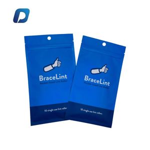 Pochette de support Ziplock personnalisée brillante pour écouteurs mobiles casque chargeur de <span class=keywords><strong>téléphone</strong></span> <span class=keywords><strong>portable</strong></span> câble accessoires étui emballage PET durable - Product Image 3