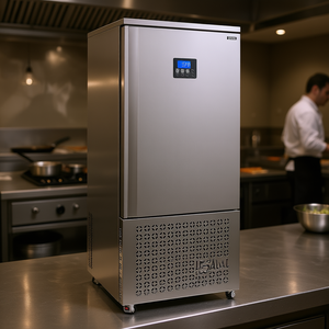 Congélateur rapide Vevor 370L 15 plateaux, équipement de réfrigération commercial pour cuisine, idéal pour fruits de mer et gelato - Product Image 2