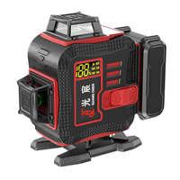 Niveau laser vert 4D 16 lignes 4 360 °   Niveau automatique auto-nivelant avec télécommande, étanche IP54 pour la construction de plans de tracé de toute la pièce