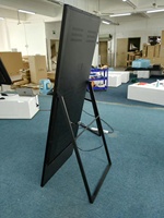 49 pouces écran pliable lcd affiche intérieure wifi Android publicité affichage numérique support portable LCD bannières numériques