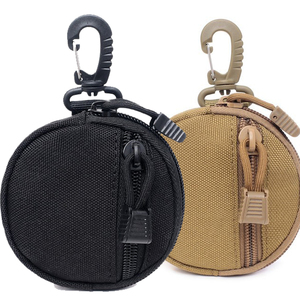 Pochette à accessoires multi-usages pour hommes et femmes, tissu Oxford 600d, imperméable, respirant, avec mousqueton - Product Image 1
