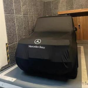 Housse de voiture personnalisée avec logo, tissu doux de haute qualité, finition brillante, anti-poussière, anti-rayures, protection UV - Product Image 3