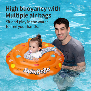 Swimbobo, anillos de asiento de natación inflables de PVC portátiles de verano para niños, anillos de natación flotantes para niños, juguete de agua para niños - Product Image 5