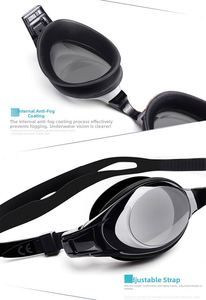 <span class=keywords><strong>Gafas</strong></span> de Natación para Adultos <span class=keywords><strong>y</strong></span> Niños, Antivaho, Protección UV HD, Marco Grande, Silicona, Sin Fugas, <span class=keywords><strong>Gafas</strong></span> de Natación para Triatlón con Estuche Protector - Product Image 5