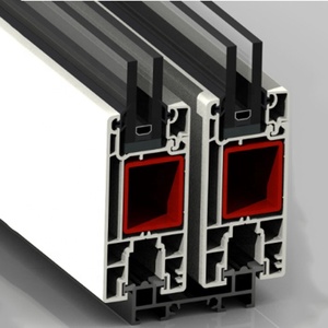 Chứng Nhận CE Cửa Sổ UPVC Nhựa PVC Hồ Sơ Rỗng Sản Xuất Tại Trung Quốc - Product Image 3