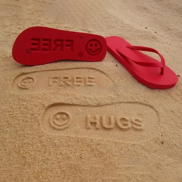 Novo design de moda flip flops recife de apuramento