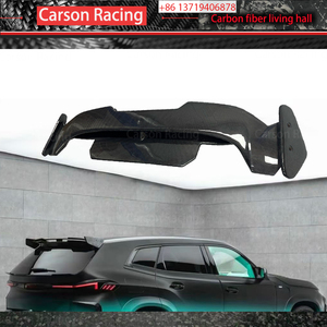 Aileron arrière de coffre en fibre de carbone véritable pour <span class=keywords><strong>BMW</strong></span> <span class=keywords><strong>XM</strong></span> <span class=keywords><strong>2023</strong></span>, becquet de toit en fibre de carbone véritable pour modèles 2024 2025 - Product Image 4
