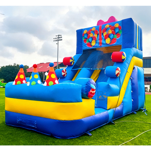 Sinh Nhật Bất Ngờ Lớn Thương Mại <span class=keywords><strong>Inflatable</strong></span> Bouncy Trượt Cho Đảng Vui Chơi Giải Trí - Product Image 1