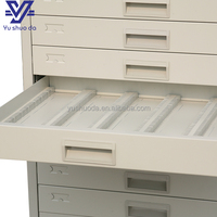Armoire de refroidissement à glissières avec structure en fer, peinture anti-rouille, capacité de 630 pièces pour le stockage d'échantillons tissulaires en laboratoire d'histologie