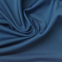 Tissu tricoté en polyester 100% fin, teint sur mesure, directement de l'usine, pour doublure de vêtement