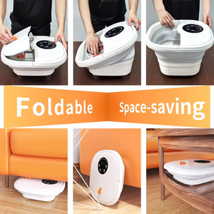 Dispositivo de bañera de agua para pies más vendido, calentador de pies eléctrico, Shiatsu, masajeador de pies plegable, máquina de rodillos - Product Image 2