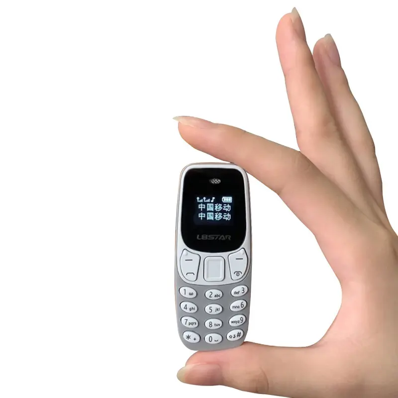 Fabrika kaynağı GSM L8STAR orijinal 0.66 inç çubuğu Mini cep telefonu BM10 süper Mini <span class=keywords><strong>telefon</strong></span>