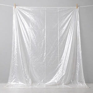 High Quality OGAWA PVC Fumigation <b>Plastic</b> <b>Sheet</b> 33x33M 0.15mm Flexible Pest Control Warehouse Cover Tarp - Product Image 1