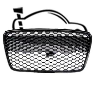 Grille avant en nid d'abeille pour <span class=keywords><strong>Audi</strong></span> R8 Quattro 2007 2008-2012 V8 V10 MK1 Pare-chocs Calandre de radiateur Garniture Tuning Accessoire Kit carrosserie Pièce PP - Product Image 2
