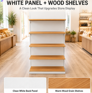 Metal Supermarket Rack Single-Sided Durable Corrosion Protection Economical Gondola <b>Shelf</b> for Retail Stores and Grocery Stores - Product Image 3