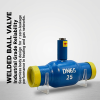 Vanne à boisseau sphérique soudée en acier inoxydable verrouillable, dispositif de verrouillage antivol, commande manuelle, sécurité des conduites d'eau, OEM disponible, PTFE