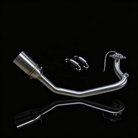 Pot d'échappement ULASHKIM pour moto, silencieux d'échappement pour HONDA X-ADV150, section avant en acier inoxydable, échappement modifié