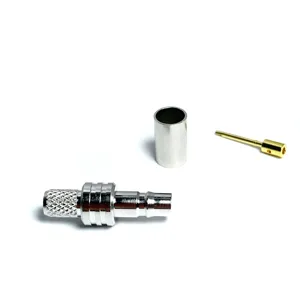 rf coaxial QMA female jack connector for lmr240 cable