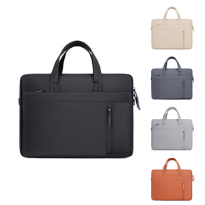 Polyester Waterproof Anti-Seismic Shockproof <b>Backpack</b> Unisex Crossbody <b>Work</b> Portable Closure Laptop Bag Men <b>Women</b> Business - Product Image 6