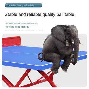 <span class=keywords><strong>Mesa</strong></span> de Tenis de <span class=keywords><strong>Mesa</strong></span> para Exteriores SP SMC, <span class=keywords><strong>Mesa</strong></span> de <span class=keywords><strong>Ping</strong></span> <span class=keywords><strong>Pong</strong></span> de MDF Impermeable con Borde de 50 mm - Product Image 4