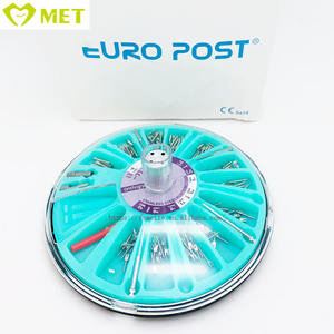 Nouveau type de fraises dentaires en acier inoxydable à tige filetée - Product Image 2