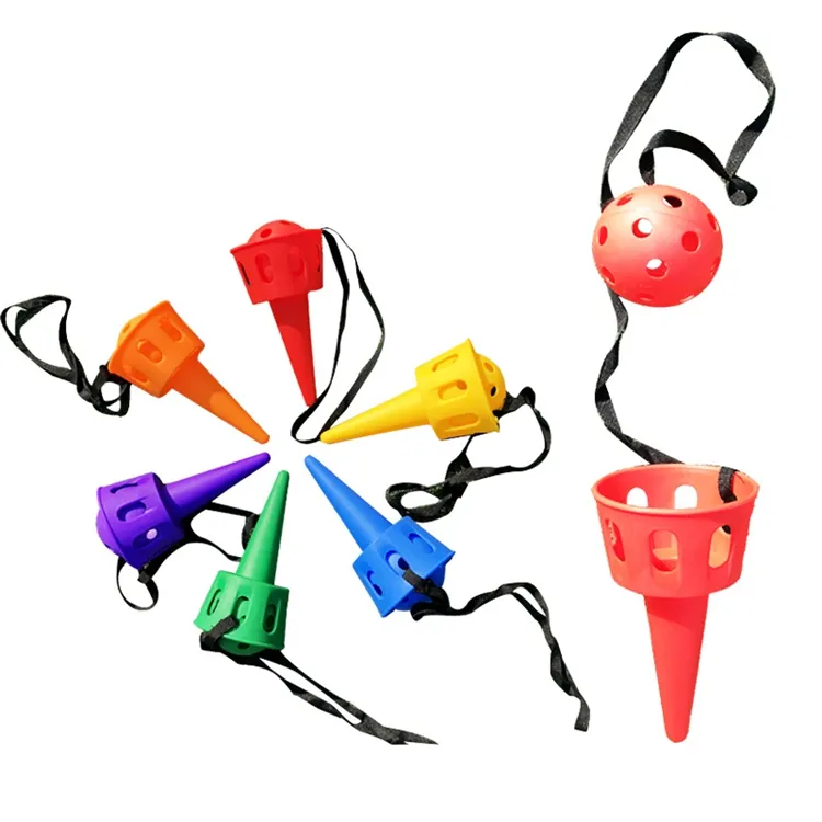 HOYE CRAFT Preschool Children Training Equipment Toy Throw And Catch Ball game Outdoor sports toys