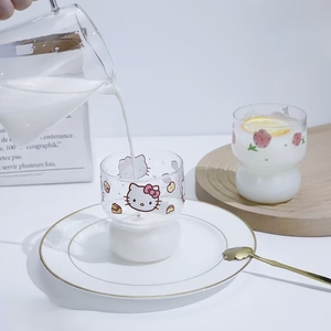 <span class=keywords><strong>Hello</strong></span> <span class=keywords><strong>Kitty</strong></span> Cat Padrão Atacado Personalizado Decalque Cabaça Copo De Vidro - Product Image 4