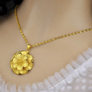 Женское золотое ожерелье с золотым покрытием - Product Image 2