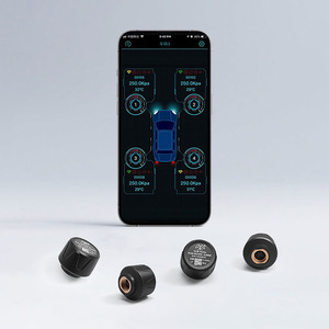 Malide TPMS Sensor TPMS Universal para coche personalizable BT 5,0 nuevo inalámbrico 4 TPMS externo - Product Image 1