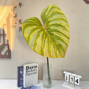 Maillard Artificial Monstera Leaves 30-100cm Velvet Vines Home Dcor <b>Wedding</b> <b>Props</b> - Product Image 2