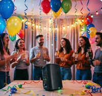 Haut-parleur PA actif de 8 pouces à batterie, 150W, prix d'usine, vente chaude, pour spectacles de rue, camping en extérieur, conférences, cafés, spectacles