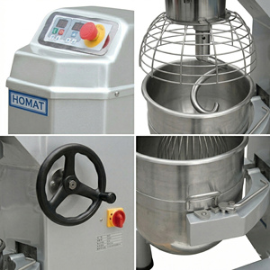 HM-60L 60L Batteur Mélangeur Planétaire Entièrement Automatique 10 Vitesses Qualité Supérieure pour <span class=keywords><strong>Boulangerie</strong></span> - Fournisseur d'Usine - Product Image 2