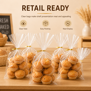 Bolsas de Celofán Transparentes de BOPP Impresas Personalizadas para Envasado de Alimentos - Product Image 4
