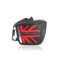 Conjunto de Luces Traseras LED KGKB para BMW Serie 1 F20 2012-2014, Diseño Union Jack, Señal de Giro Secuencial LED, Encendido Dinámico, Conexión Plug & Play