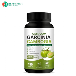Complément Minceur en Capsules Garcinia Cambogia Formule 6-en-1 avec Thé Vert Curcuma Gingembre Soutien Métabolique OEM ODM - Product Image 1