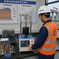 Digital Display CBR Tester California Bearing Ratio Testing Machine LCD Readout for Laboratory Soil Strength Equipment