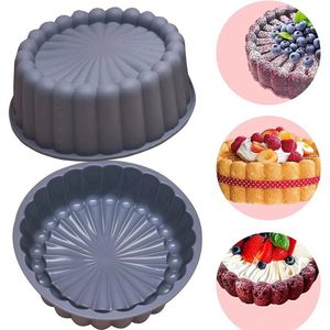Moule à pâtisserie en silicone de qualité alimentaire, antiadhésif, facile à démouler, écologique, résistant au four, multi-usages, outil de pâtisserie pour la fabrication de gâteaux, pour un usage domestique - Product Image 4